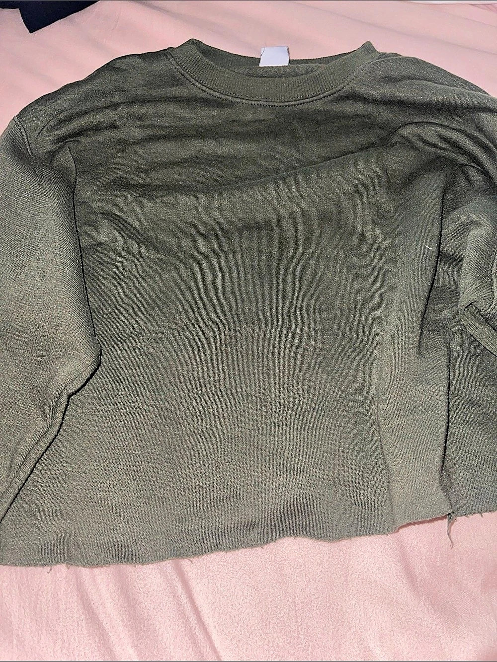 J.o&co Long Sleeve Tee in Green Size Medium
